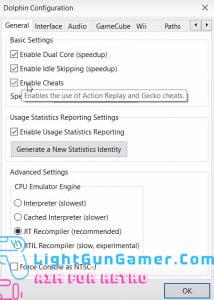 Dolphin Emulator Gecko Codes - Light Gun Gamer
